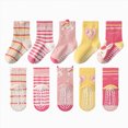 thumbnail image 2 of Non Slip Socks,Kids Crew Socks for Boys Girls Socks Cotton Socks Casual Wear Unisex Cute Socks 2T 3T 4T 5T 6T 7T 8T 9T 10T 11T 12T Kids,Multipack, 2 of 4