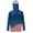 Blue Marlin Fish American Flag, variant on Men's Sun Hoodie for Fishing, Long Sleeve Shirt UV Protection Cooling Full Coverage Fishing Pullover Top with Built-in Face Mask Neck Gaiter, 3XL, Snake Print