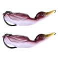 thumbnail image 4 of 2 Piezas Señuelos de Pesca de 10pcspcs, Cm / 4,13 Pulgadas Cebo de Pesca Aparejos de Pesca Señuelo Suave café, 4 of 7