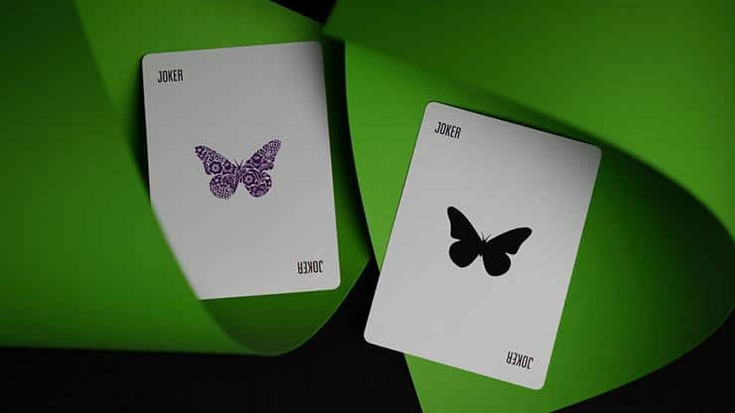 Butterfly Playing Cards (Royal Purple) by Ondrej Psenicka x Stefan Eriksson