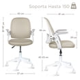 thumbnail image 2 of MAGMALIFE Silla de Oficina Natti Ergonómica con Respaldo de Malla Transpirable, Altura e Inclinación Ajustables, Reposabrazos Abatibles 90°, Ruedas 360° Silenciosas y Base Reforzada, Soporta 150 kg, 2 of 8