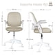 thumbnail image 2 of MAGMALIFE Silla de Oficina Natti Ergonómica con Respaldo de Malla Transpirable, Altura e Inclinación Ajustables, Reposabrazos Abatibles 90°, Ruedas 360° Silenciosas y Base Reforzada, Soporta 150 kg, 2 of 8