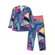 thumbnail image 1 of Balery Hip-Hop DJ Dolphin Pijama para Hombre de Dos Piezas con Manga Larga, Conjunto de Dormir y Descanso Suave con Bolsillos-Small, 1 of 7