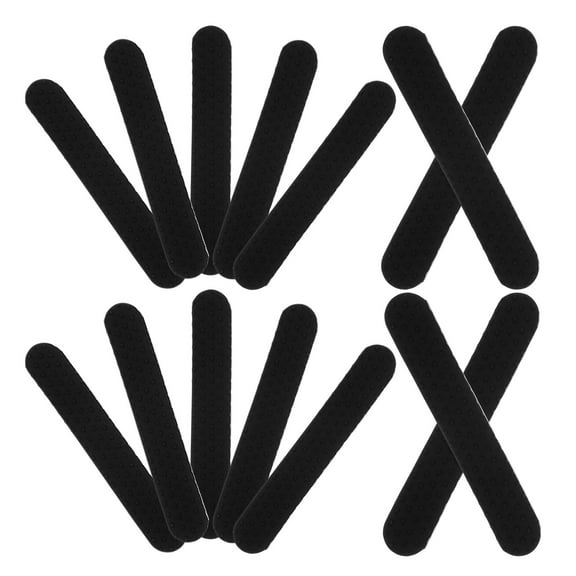 100 Pcs Anti-slip Hanger Stickers Hangers Grips Accessories Wardrobe Silica Gel