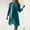 Blue, variant on Women's Fashion Elegant Dresses Sets Long Sleeve Hollow Out Lace Cardigans Formal Dress Party Dress Knee Length Evening Dress Two Piece Set L