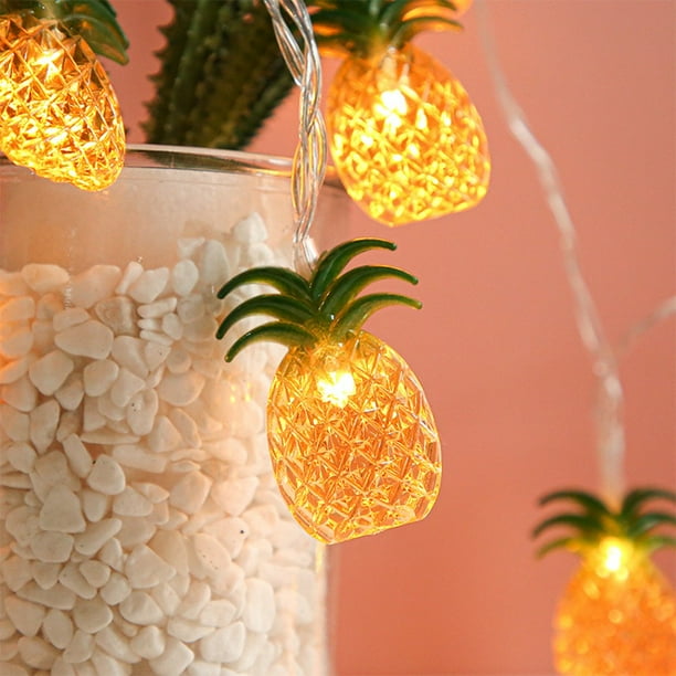 Pineapple string lights outdoor deals