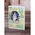 thumbnail image 2 of Bernese Mountain Dog Puppy Greeting Cards and Envelopes Pack of 8, 2 of 2