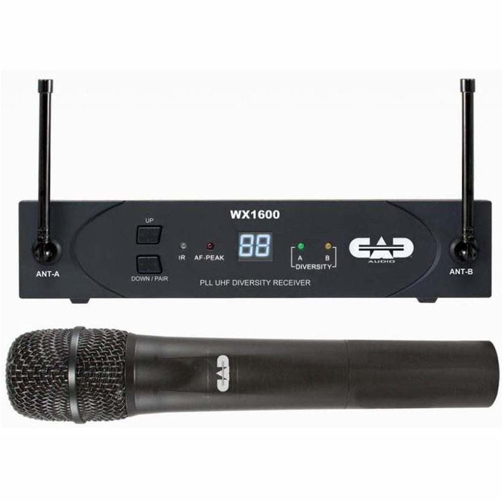 CAD Audio UHF Wireless Cardioid Dynamic Handheld Microphone System G ...
