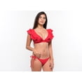 thumbnail image 1 of BOTTOM TRAJE DE BAÑO AZUL TURQUESA SW  DAMA ROJO M, 1 of 3