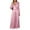 Z6-Pink, variant on Aihuaihua Women's Satin 2 Piece Outfits Elegant V-Neck Long Sleeve Tops and Wide Leg Pants Sets Formal Clothes for Work Wedding Green