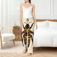 thumbnail image 6 of Lsque Honey Bee Print Women's Pajama Pants, Lounge Pant - Comfortable Home Wear,Elastic Waistband, Stylish Design-Large, 6 of 9