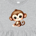 thumbnail image 4 of Inktastic Baby Monkey Girls Baby Dress, 4 of 5