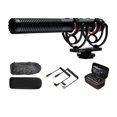 thumbnail image 2 of Shotgun Microphone, CVM-VM20 Professional Super Cardioid Microphone With Shock Mount, Camera Microphone For Video Record ,Easy to Use, 2 of 7