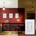 thumbnail image 2 of Lutron MACL-153MR-WH Maestro 120-Watt Multi-Location CFL/LED Digital Dimmer, 2 of 6