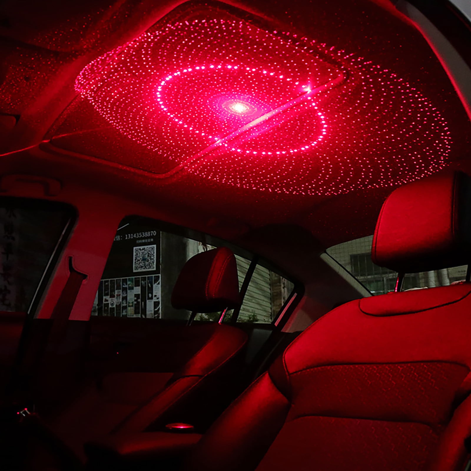 Details about   LED Projector Star Sky Ceiling Light Car Decoration USB Interior Atmosphere Lamp 