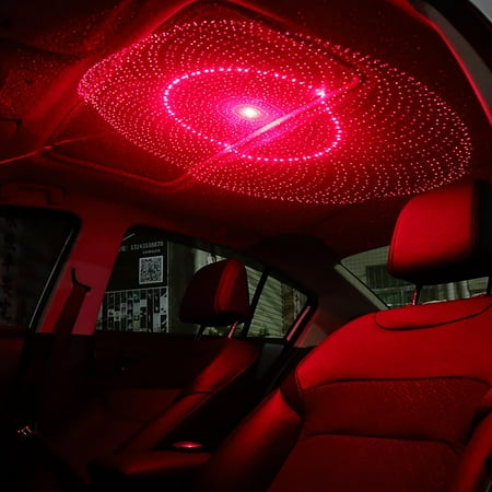 

AIEOTT LED Projector Star Sky Ceiling Light Car Decoration USB Interior Atmosphere Lamp