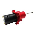 thumbnail image 2 of de transmisión completo con motor cepillado 370 para reemplazo de actualización de camión RC per per per Crawler Rojo con motor Yotijar caja de cambios central del camión rc, 2 of 6