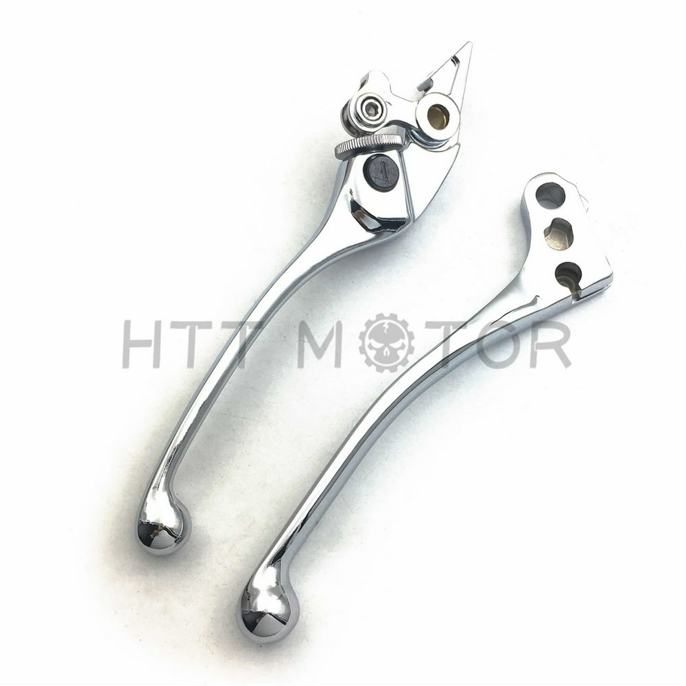 HTTMOTOR Chrome Brake Clutch Levers For Honda Cbr 600 F1 F2 F3 F4 F4I