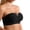 Black, variant on Strapless Bandeau Bra for Women with Jelly Support, Non-Slip Wireless Push Up Tube Top,Breathable Mesh Support