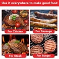 thumbnail image 5 of Aramco BBQ Grill  Lid, Large, Stainless Steel, 5 of 6