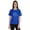 Royal Blue, variant on Inkmeso Scoop Neck Top "Tea Shirt" Letter Printed Tea Lover Tshirt For Women Jersey Tee
