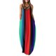 thumbnail image 1 of Maxi vestidos de mujer verano casual cuello en V sin mangas vacaciones playa bolsillos vestido largo Fridja hjkh6718, 1 of 5