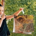 thumbnail image 4 of Coolnut Autumn Owl Tree Dish Towels Kitchen Towel 2 PCS, Fall Leaves Hand Towels Ultra Soft and Highly Absorbent,Decorative Fingertip Face Towel for Bathroom Hotel, 28.3"x14.4", 4 of 4