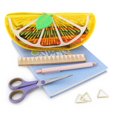 thumbnail image 4 of Pen+Gear Tinted Fruit Slice Pencil Pouch in Lemon Design, 4 of 6