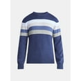 thumbnail image 5 of George Men's and Big Men's Chest Stripe Sweater, Midweight, Sizes S-3XL, 5 of 5