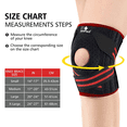thumbnail image 7 of Neenca Supportive Knee Brace, Knee Support, Adjustable Knee Pad with Straps, 7 of 7