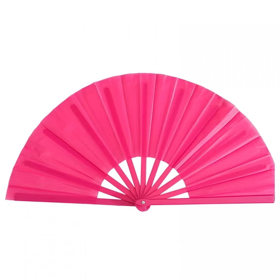 ACDANC 2026 New Fans for Line Dancing Line Dance Popping Fan Boots on the Ground Hand Fan for Women Foldable Large Fan Clacking Fans for Line Dancing That Make Sounds Clack Clapping Pop Snap(Pink)
