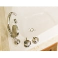 thumbnail image 2 of Mainstays Rubber Tub Stopper with Stainless Steel Beaded Chain White Fits 1.5" - 2" Drains, 2 of 8