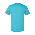 thumbnail image 3 of Jerzees 602MR Men's Tri-Blend Varsity Ringer T-Shirt, 3 of 5
