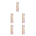 thumbnail image 1 of Qarigey Cepillo de de portátil para adultos, cepillo de con cerdas de carbón, cepillos de reutilizables de bambú Type2 NO2 Qarigey CBP124594, 1 of 4