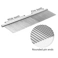 thumbnail image 3 of Dog Combs, Metal Cat Comb for Removing Knots and Tangles, Professional Grooming Tool for Dogs, Cats, and Other Long-Haired Pets., 3 of 5