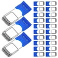 thumbnail image 1 of Minkissy 100Set Metal Recessed Light Clips for Handymen and DIY Enthusiasts, 1 of 5