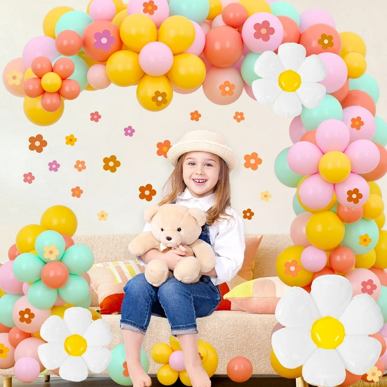 Retro Daisy Balloon Garland To-Go – Oh Shiny!