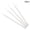 White, variant on 50Pcs Disposable Lip Wands, Solid Handle Nylon Bristle Lip Applicator Brushes, Portable Mini Lip Gloss Makeup Tools