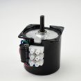 thumbnail image 4 of CHANCS 60KTYZ Permanent Magnet Synchronous Gear Motor 24V AC 14W 50RPM CW/CCW Mini Gearbox Electric Reduction Motor for Barbecue Equipment, 4 of 6