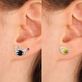 thumbnail image 4 of QIQUWOHUL Funny Jewelry Chicken Eggs Earrings Two Earrings Acrylic Handmade With Love Earrings Gift Earrings, 4 of 4