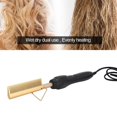 thumbnail image 3 of Peine para calentar el cabello, soporte para evitar escaldaduras Peine para alisar el cabello con sincronización de los aos 60 para diferentes tipos d,Peine calefactor Peine calefactor eléctrico Peine Higoodz Salud y Belleza, 3 of 8