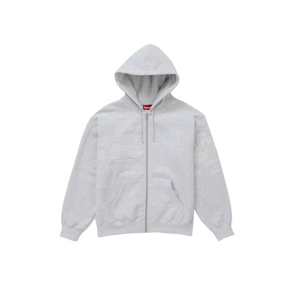 Supreme Men's Special Zip Up Hooded Sweatshirt Ash Grey, from StockX