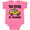 Hot Pink, variant on Inktastic Taxi Driver in Training Boys or Girls Baby Bodysuit