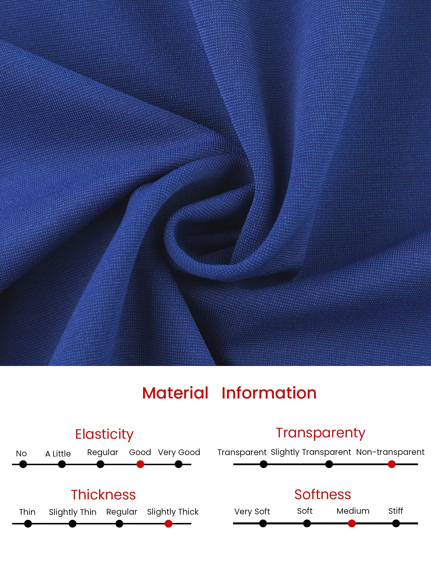 DARING DIVA Sheath Dress Zipper Neck Work Pencil Dresses S Royal Blue