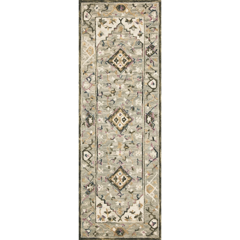 Loloi II Beatty Oriental Grey / Ivory Area Rug