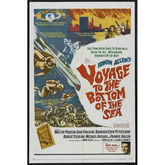 Voyage to the Bottom of the Sea Movie Poster (11 x 17)