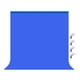 thumbnail image 2 of Telón de fondo de fotografía de tela mate de dos cara para sesión de fotografía, fotográfico, televisión, pantalla de densidad, lavable a Azul, 2 of 8