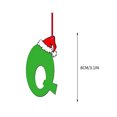 thumbnail image 2 of Personalized Acrylic Christmas Letter Ornaments - 26 Alphabet Letters for Tree Decor, Name Pendants & Holiday Home Decor, 2 of 2