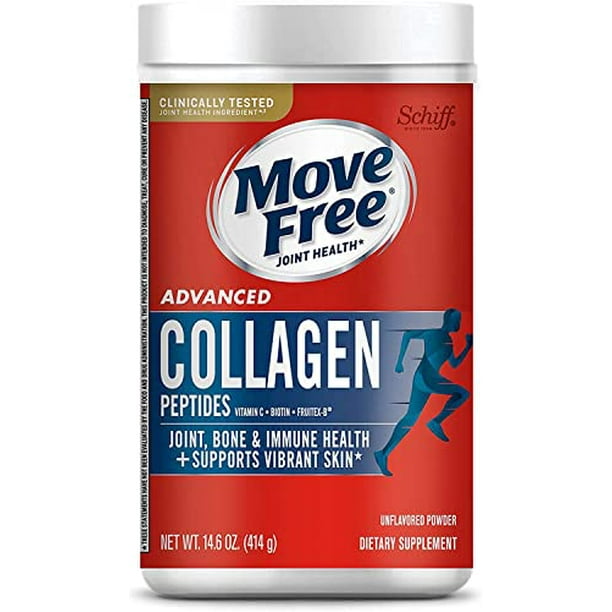 Collagen Peptides Powder, Move Free Hydrolyzed Collagen Powder for