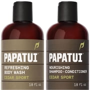 Papatui Body Wash + 2in1 Bundle: Cedar Sport